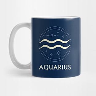 Zodiac Aquarius Mug